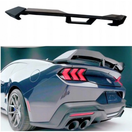FORD MUSTANG S650 2024-26 SPOILER LOTKA KLAPY STYL DARK HORSE CZARNY POŁYSK