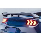 FORD MUSTANG S650 2024-26 SPOILER LOTKA KLAPY STYL DARK HORSE CZARNY POŁYSK