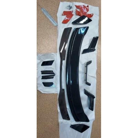 FORD MUSTANG S650 2024-26 SPOILER LOTKA KLAPY STYL DARK HORSE CZARNY POŁYSK