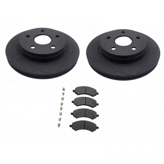 DODGE RAM 1500 DURANGO ASPEN 2007-18 TARCZA TARCZE BBTECH NACINKI + KLOCKI