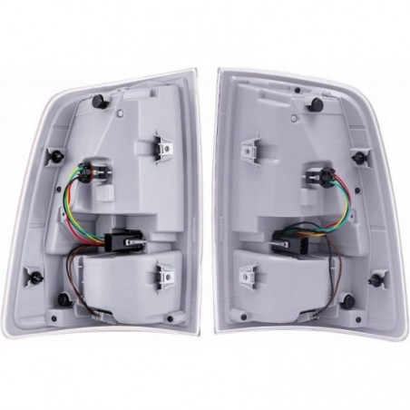 LAMPA LEWA + PRAWA TYŁ LED Z CHROM KOMPLET DODGE RAM 2013-2018