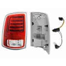 LAMPA LEWA + PRAWA TYŁ LED Z CHROM KOMPLET DODGE RAM 2013-2018