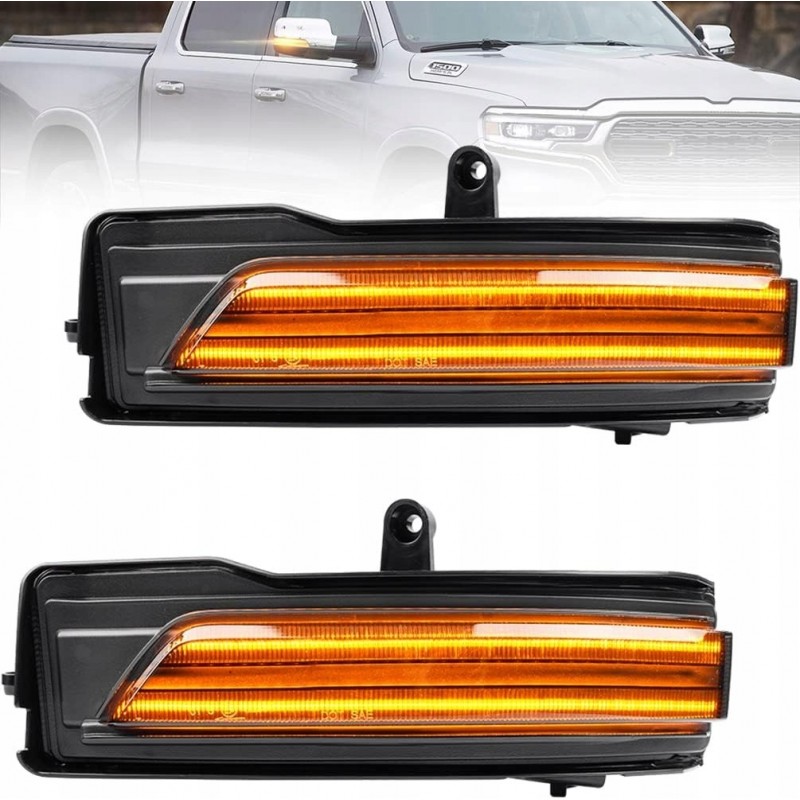 KIERUNKOWSKAZ KIERUNKOWSKAZY EU LED LUSTERKO DYMIONE TUNING DODGE RAM 2019-