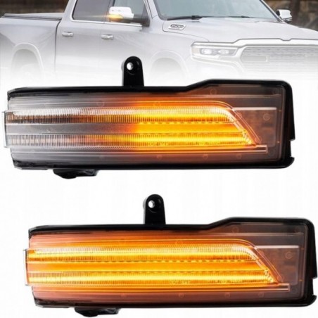 KIERUNKOWSKAZ KIERUNKOWSKAZY EURO JASNE LED LUSTERKO TUNING DODGE RAM 2019-