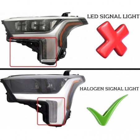 TOYOTA TUNDRA 2022-2024 SEQUOIA 23-25 LAMPA LAMPY PRZEDNIE KOMPLET Z LED