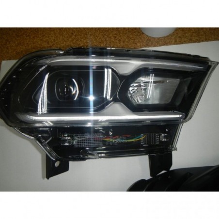 DODGE DURANGO 2021- LAMPA LEWA + PRAWA FULL LED CZARNA USA KOMPLET Z SILNIK