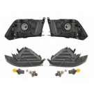 DODGE RAM 2009-2018 LAMPA LAMPY PRAWA + LEWA Z LED TUNING CZARNE BLACK KPL