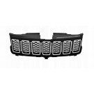 ATRAPA GRILL KOMPLET CHROM + CZARNE JEEP GRAND CHEROKEE WK2 2017-2021
