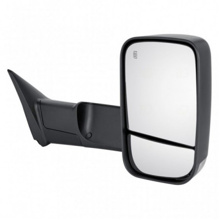 DODGE RAM 2009-2018 LUSTERKO PRAWE CZARNE ROZKŁADANE DO PIONU DUŻE 11 PIN