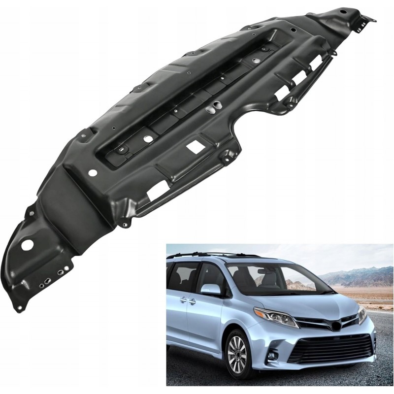 OSŁONA POD ZDERZAK PONTON TOYOTA SIENNA 2011-2020 BASE LE XLE