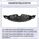 OSŁONA POD ZDERZAK PONTON TOYOTA SIENNA 2011-2020 BASE LE XLE