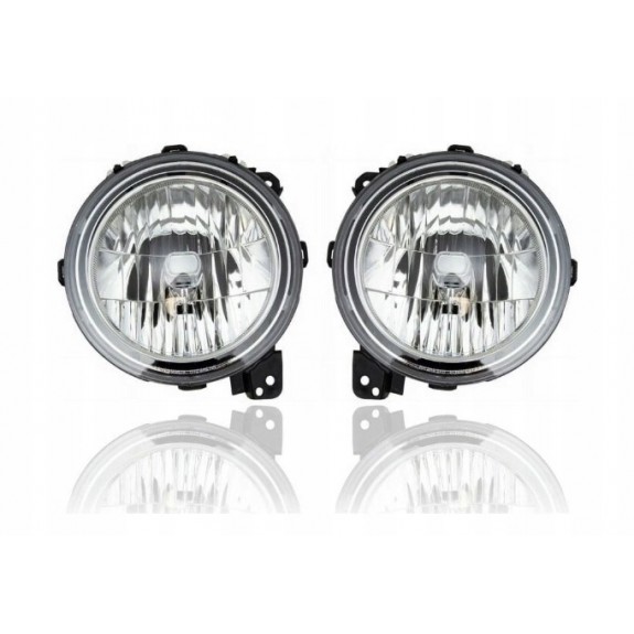 JEEP WRANGLER JL GRADIATOR JT 2018-2026 LAMPA PRZEDNIA PRAWA + LEWA KPL H13