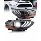 FORD MUSTANG 2018-2023 LAMPA LAMPY PRZEDNIE LED VLAND KOMPLET EUROPA