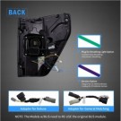 FORD F150 F-150 2021- LAMPA LAMPY LED VLAND KPL LEWA + PRAWA CZERWONE ŻÓŁTY