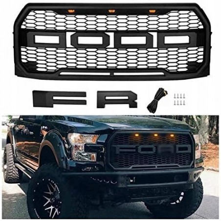 FORD F-150 F150 2015-2017 ATRAPA GRILL LAMPKI RAPTOR STYL NOWA