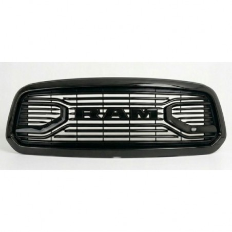 DODGE RAM 1500 2013-2018 ATRAPA GRILL CZARNY POŁYSK + LOGO RAM