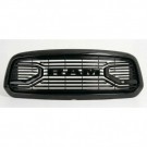 DODGE RAM 1500 2013-2018 ATRAPA GRILL CZARNY POŁYSK + LOGO RAM