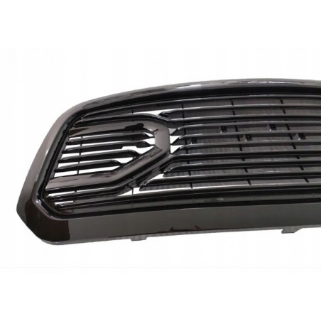 DODGE RAM 1500 2013-2018 ATRAPA GRILL CZARNY POŁYSK + LOGO RAM