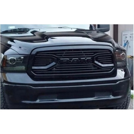 DODGE RAM 1500 2013-2018 ATRAPA GRILL CZARNY POŁYSK + LOGO RAM