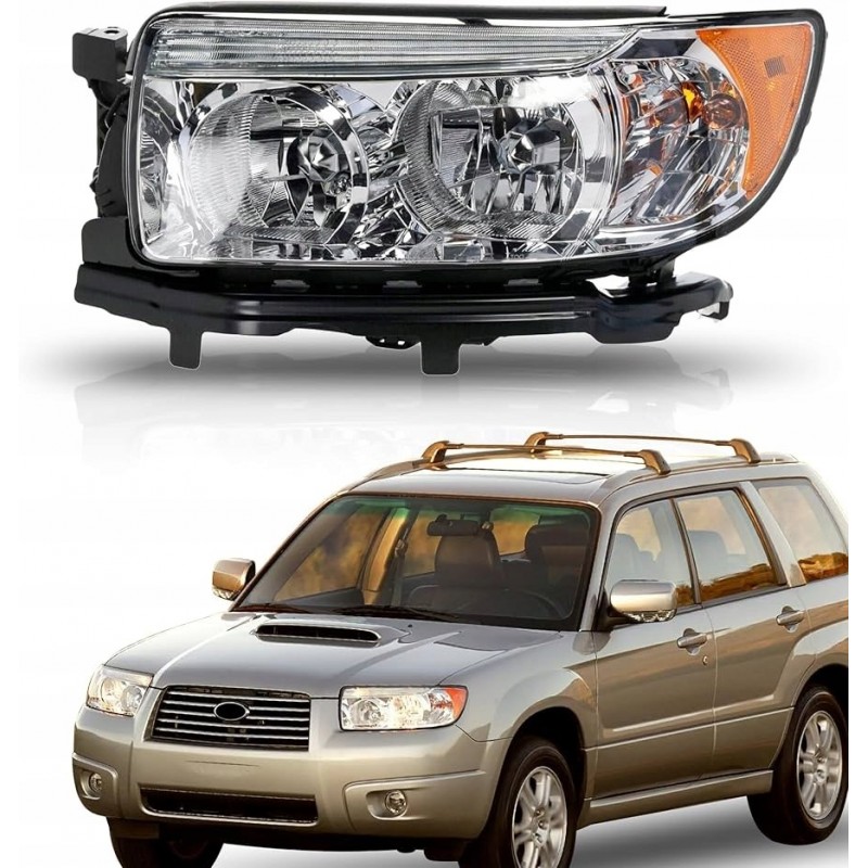 SUBARU FORESTER 2006-2008 LAMPA LEWA PRZÓD USA TYC