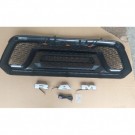ATRAPA GRILL STYL WZÓR REBEL + LAMPKI + NAPIS LED DODGE RAM 1500 2013-2018