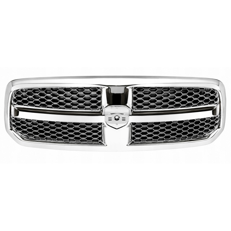 DODGE RAM 1500 2013-2018 ATRAPA GRILL PEŁNY CHROM SIATKA NOWY