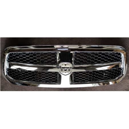 DODGE RAM 1500 2013-2018 ATRAPA GRILL PEŁNY CHROM SIATKA NOWY