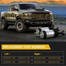 DODGE RAM 1500 DT 2019-24 AMORTYZATOR AMORTYZATORY PNEUMATYCZNE MIECHY KPL