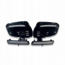 DODGE CHARGER WIDEBODY 2020-2023 RAMKA ATRAPA HALOGEN LED DRL LEWY + PRAWY