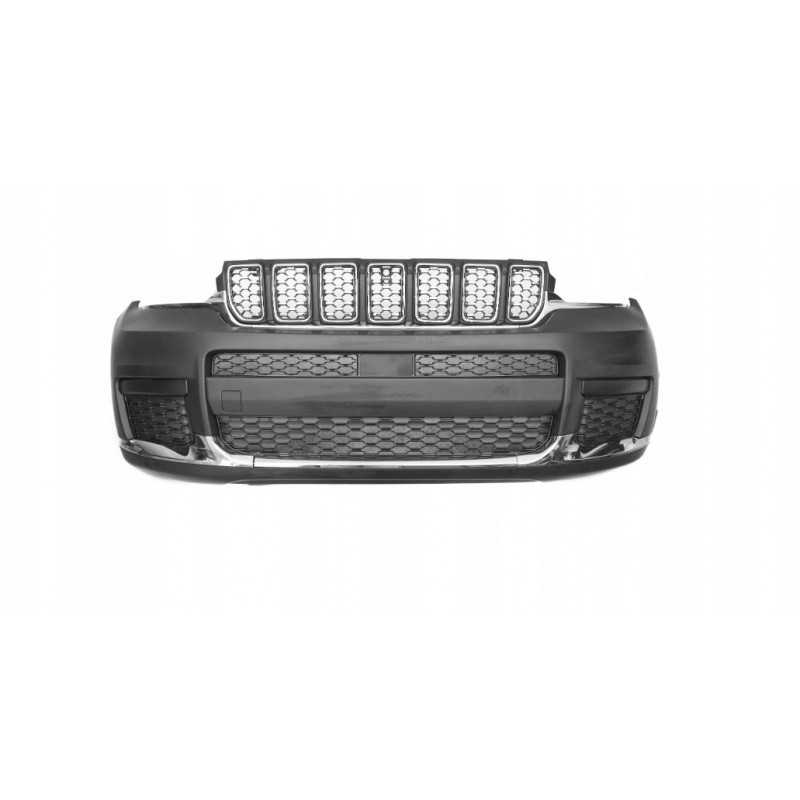 ZDERZAK PRZEDNI KOMPLETNY BEZ PDC BEZ HALOGEN JEEP GRAND CHEROKEE WL 2021-
