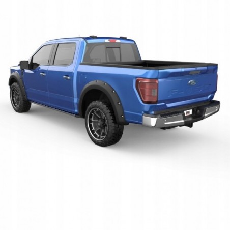 POSZERZENIA BŁOTNIKÓW KOMPLET Z OTWORAMI NAKŁADKI LISTWY FORD F-150 2021-25
