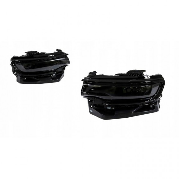 JEEP WAGONEER GRAND WAGONEER 2022-2025 AMPA LAMPY PRZÓD LED SOCZEWKI CZARNE