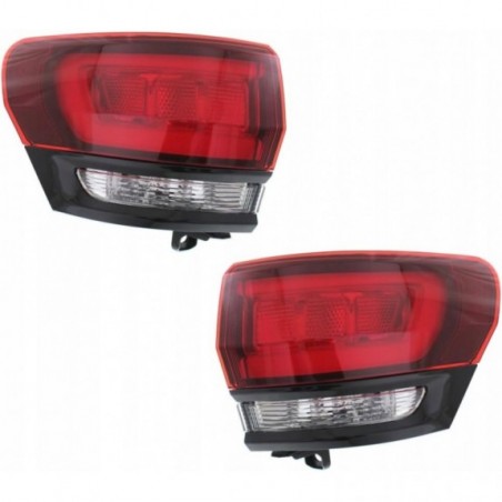 JEEP GRAND CHEROKEE WK2 SRT 2014-21 LAMPA TYŁ PRAWA + LEWA NAROŻNA CIEMNA