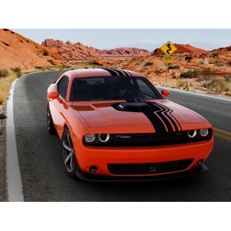 DODGE CHALLENGER R/T 392 Hemi 2015-2023 MASKA POKRYWA SILNIKA ALUMIN SHAKER