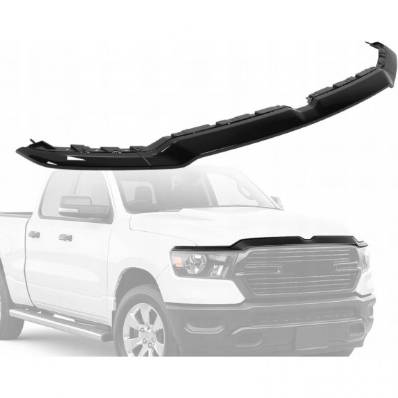 DODGE RAM 1500 V 2019-2024 LISTWA NAKŁADKA ATRAPY MASKI CZARNA POŁYSK