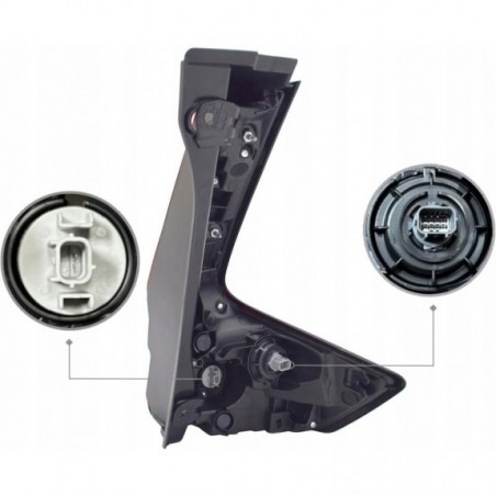 HONDA CRV CR-V 2023-2024 LAMPA LEWA TYŁ Z LED NOWA