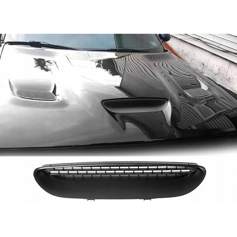 ATRAPA WLOT KRATKA MASKI ŚRODKOWY DODGE CHALLENGER SRT HELLCAT 2015-2023