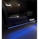 JEEEP GRAND CHEROKEE WK2 2011-2021 PRÓG PROGI ELEKTRYCZNE STOPNIE KPL Z LED