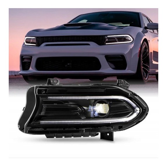 DODGE CHARGER 2022-2023 LAMPA PRZEDNIA LEWA FULL LED NOWA 68570305AB