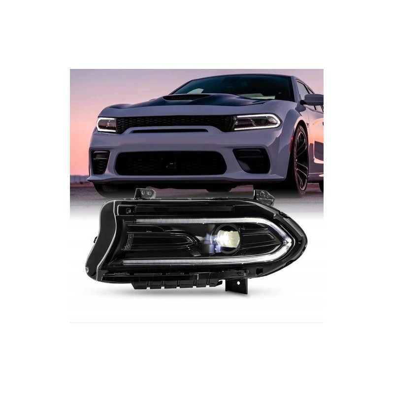 DODGE CHARGER 2022-2023 LAMPA PRZEDNIA LEWA FULL LED NOWA 68570305AB