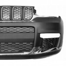 JEEP GRAND CHEROKEE WL LONG 21- ZDERZAK PRZÓD KOMPLET POD PDC + HALOGEN LED
