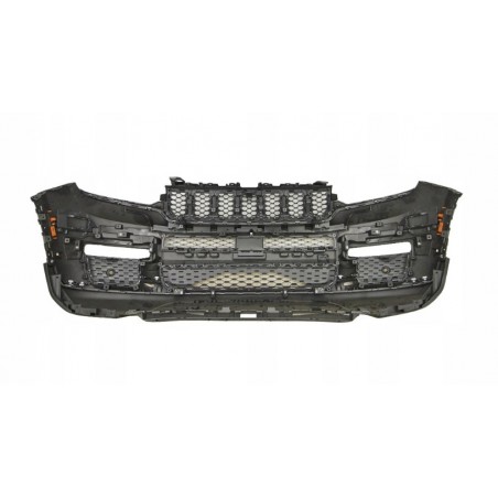 JEEP GRAND CHEROKEE WL LONG 21- ZDERZAK PRZÓD KOMPLET POD PDC + HALOGEN LED