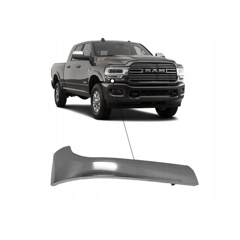 DODGE RAM 2500 3500 2019-2024 LISTWA NAKŁADKA CHROM PRAWA POD LAMPĘ