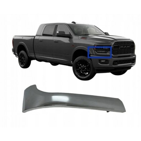DODGE RAM 2500 3500 2019-2024 LISTWA NAKŁADKA CHROM PRAWA POD LAMPĘ