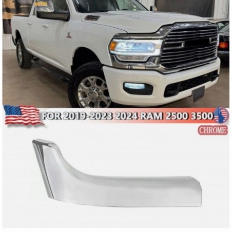 DODGE RAM 2500 3500 2019-2024 LISTWA NAKŁADKA CHROM PRAWA POD LAMPĘ