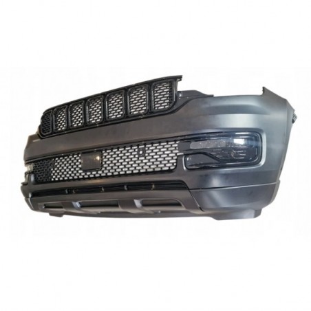 ZDERZAK PRZEDNI KOMPLETNY POD PDC Z HALOGEN CZARNE JEEP WAGONEER 2022-2025