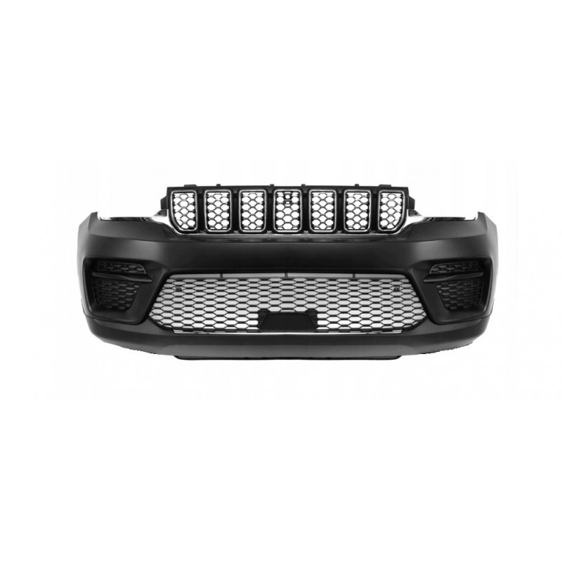 ZDERZAK PRZÓD KOMPLET BEZ PDC BEZ HALOGEN JEEP GRAND CHEROKEE WL KRÓTKI 21-