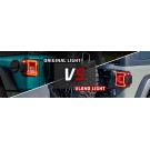 JEEP WRANGLER JL 2018-2023 LAMPA LAMPY TYŁ LED KOMPLET EUROPA VLAND DYMIONE