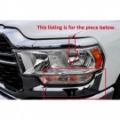 DODGE RAM 2500 3500 2019-2024 LISTWA NAKŁADKA CHROM PRAWA + LEWA POD LAMPĘ