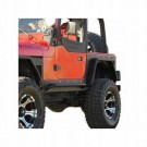 JEEP WRANGLER YJ TJ 1987-2002 LUSTERKO LEWE METALOWE CZARNE NOWE